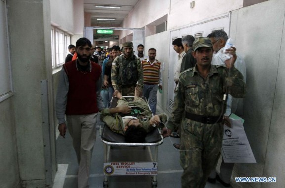 Army Major, 3 Soldiers injured in Grenade Blast