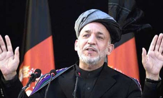 Afghan War, Afghan President Hamid Karzai, 