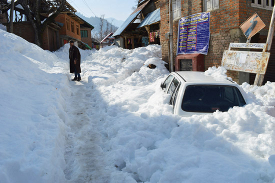 Kashmir Snow Fall