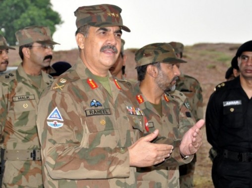 COAS, Pakistan Army, Gen. Raheel Sharif, 
