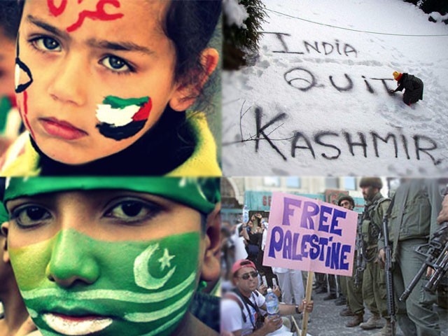 Palestine and Kashmir - One Fire